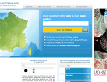 Tablet Screenshot of meteo-en-france.com